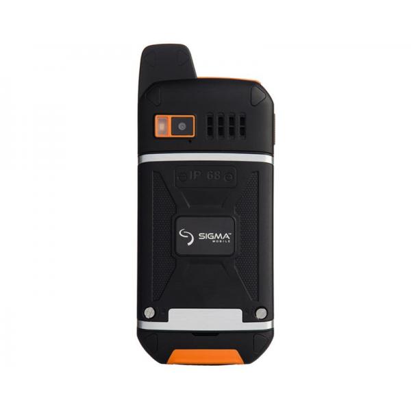 Мобильный телефон Sigma mobile X-style 68 3GSM Triple Sim Black-Orange; 2.4" (320х240) TN / клавиатурный моноблок / Spreadtrum SC6531 / microSD до 32 ГБ / камера 1.3 Мп / 2G (GSM) / Bluetooth / 145(130)х62x16 мм, 182 г / 3000 мАч / черно-оранжевый 3GSM BlackOrange