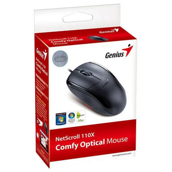 Мышка Genius NetScroll 110X USB Black 31010585105