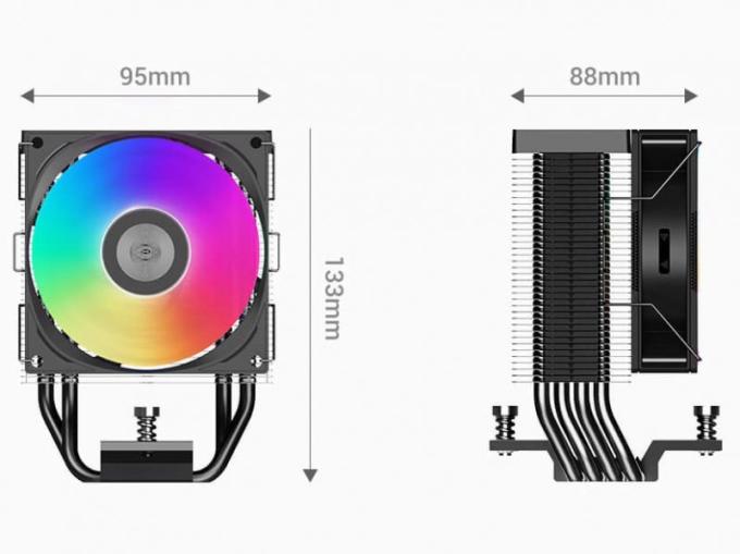 PCcooler R400 ARGB BK
