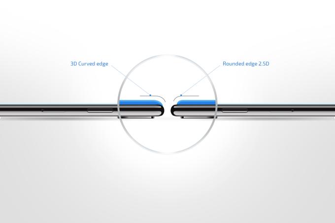 Стекло защитное 2E для Samsung Galaxy S10 Black border 3D EG 2E-TGSG-GS10-3D-BB