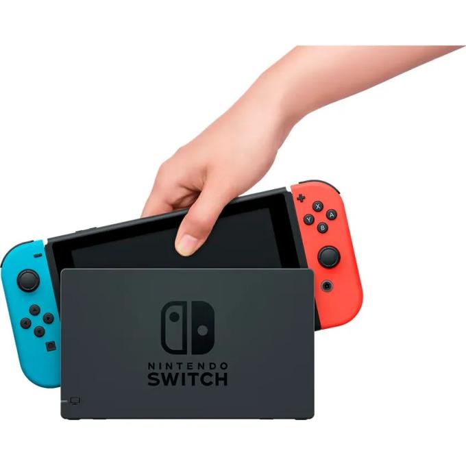Nintendo Switch V2 HAC-001(01) Red & Blue_JP