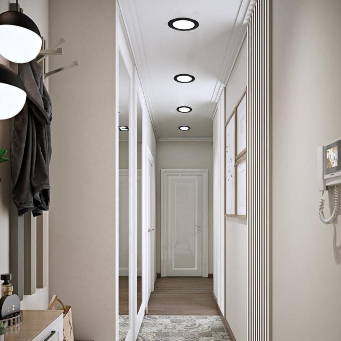 EUROLAMP LED-DLR-5/4(new)(black)