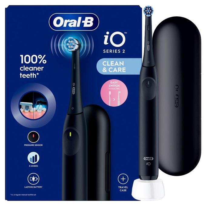 BRAUN iO Series 2 iOS2.1D9.2K Black + футляр