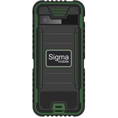 Мобильный телефон Sigma X-treme IP67 Dual Sim Green 6907798423575