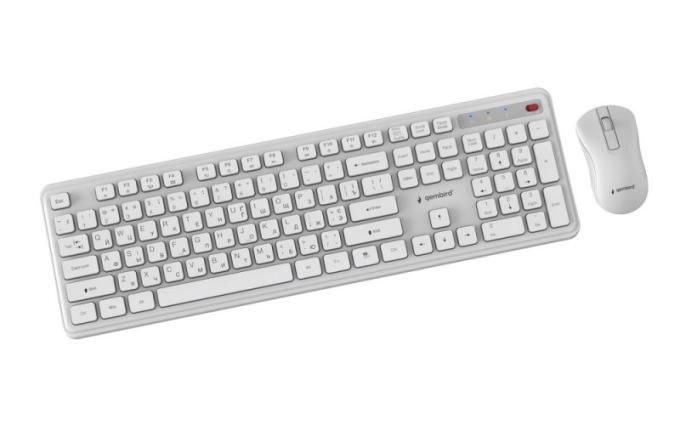 GEMBIRD KBS-WPS-01-W-CYRL