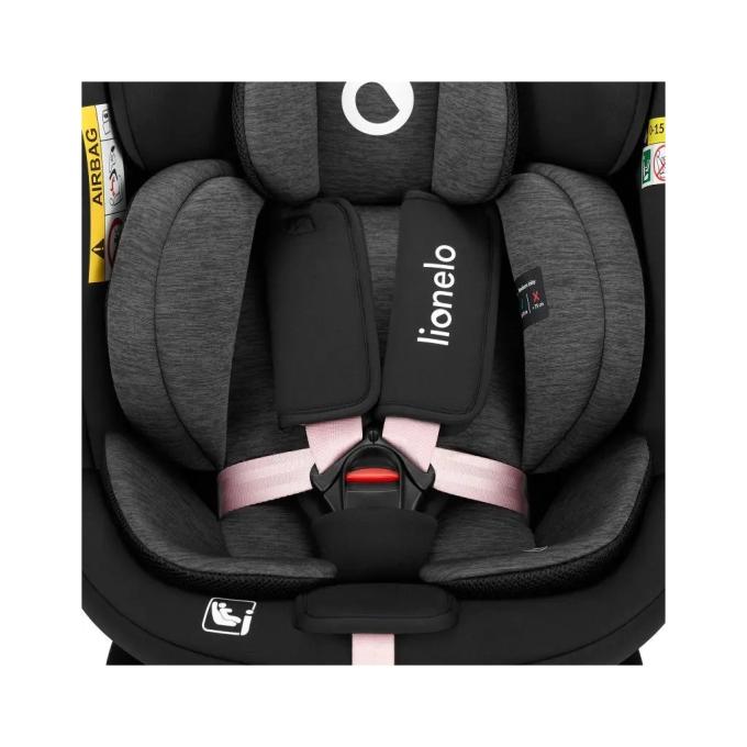 Lionelo LO-NAVY I-SIZE BLACK PINK