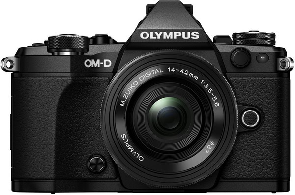 Цифровой фотоаппарат OLYMPUS E-M5 mark II Pancake Zoom 14-42 Kit black/black V207044BE000