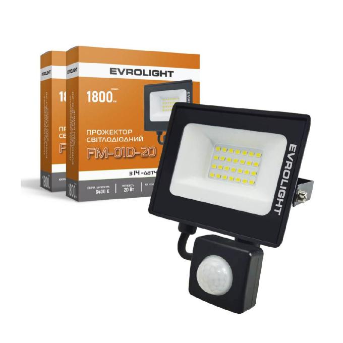 EVROLIGHT FM-01D-20 20W 6400К