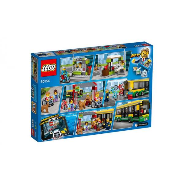 Конструктор LEGO City Автобусная остановка (60154) LEGO 60154
