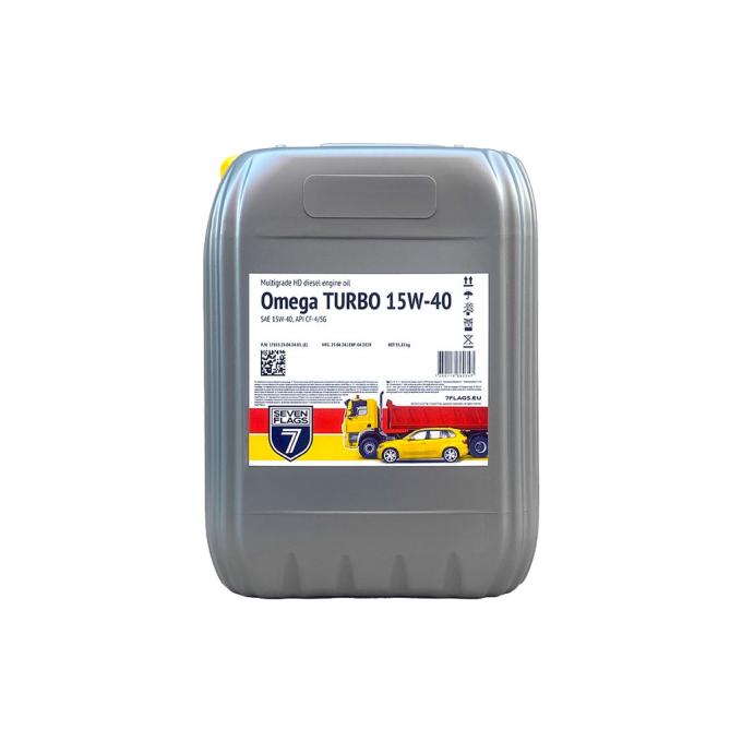 7FLAGS Omega TURBO 15W-40 17,5л