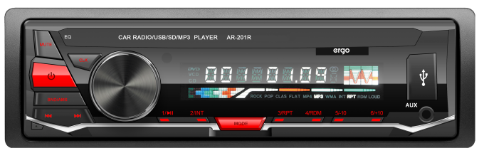 Автомагнитола Ergo AR-201R