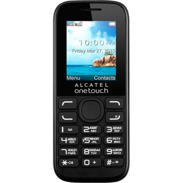 Alcatel OneTouch 1052D Dual Sim Black 1052D-3AALUA1
