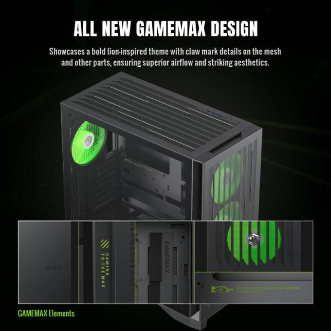 GAMEMAX LEADER 2 BK