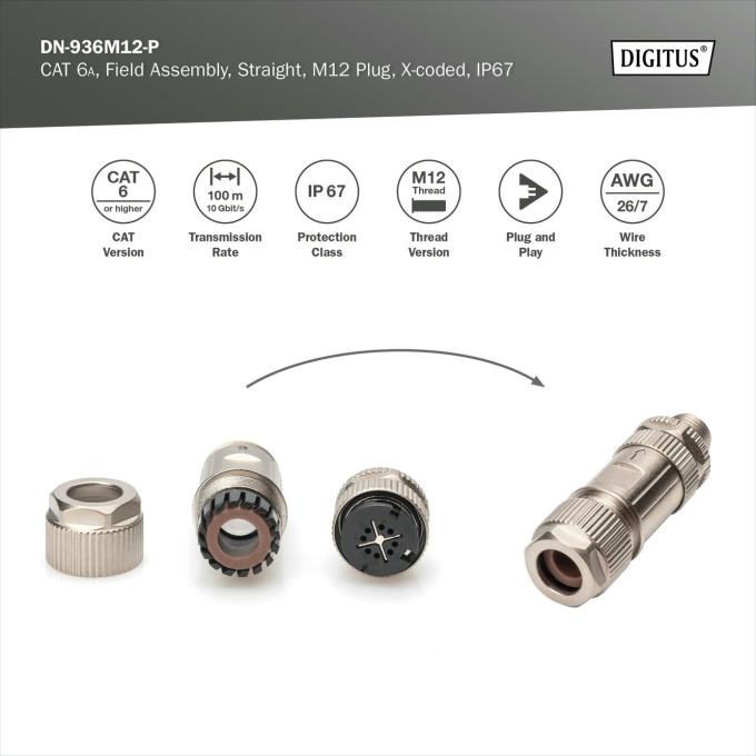 DIGITUS DN-936M12-P