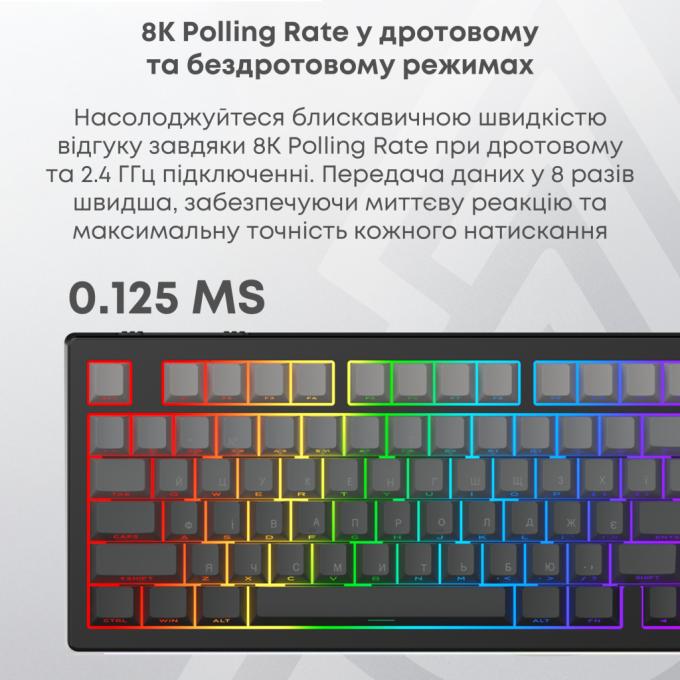 Ajazz AK820-V2-WP-S-W
