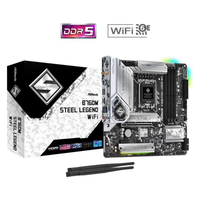 ASRock B760M STEEL LEGEND WIFI