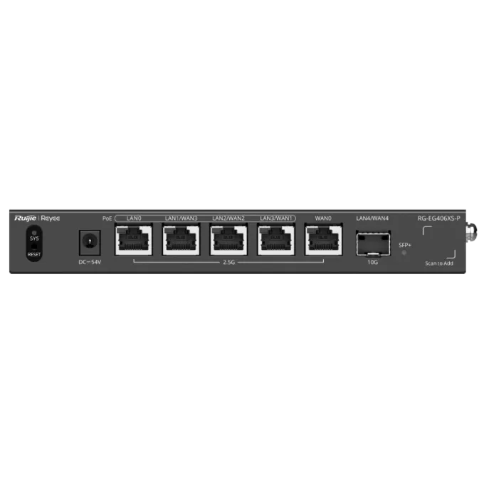 Ruijie Reyee RG-EG406XS-P 6-портовый PoE с облачным управлением