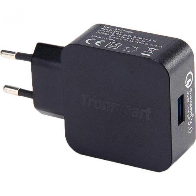 Зарядное устройство Tronsmart WC1T Quick Charge 3.0 Wall Charger Black 210775