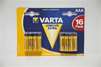 Батарейка Varta LONGLIFE ALKALINE * 16 04103214416