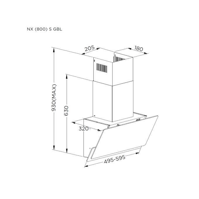 PYRAMIDA NX 50 (800) S GBL