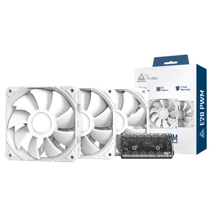 MONTECH E28 3 PACK(W)
