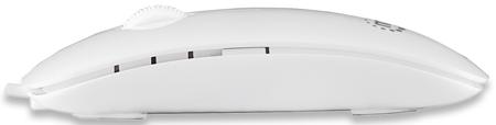 Мышка Manhattan Silhouette 177627 White USB