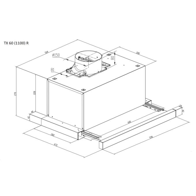 PYRAMIDA TX 60 (1100) R IX