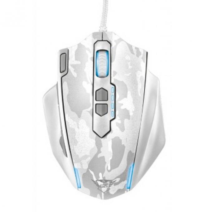 Мышка Trust GXT 155W Gaming Mouse - white camouflage 20852