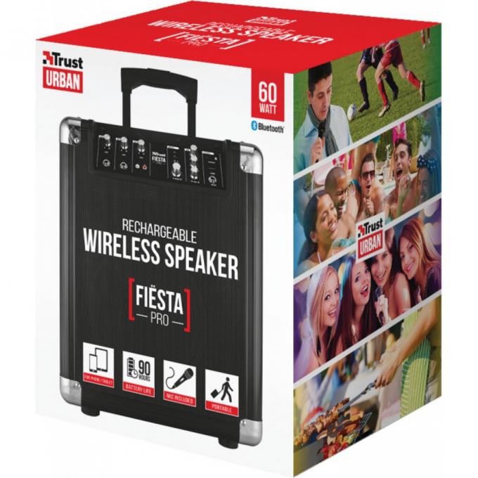 Акустическая система Trust Fiesta Pro Bluetooth Wireless Party Speaker 21216