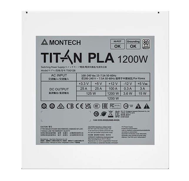 MONTECH TITAN PLA 1200