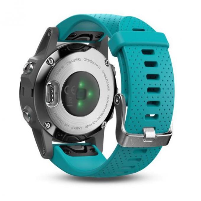 Смарт-часы Garmin Fenix 5S GPS Watch Turquoise 010-01685-01