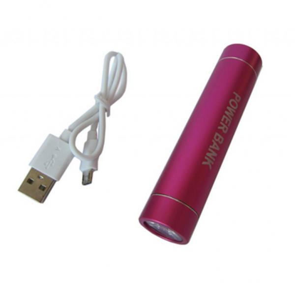 Батарея универсальная Smartfortec PBK-2600 pink 44497