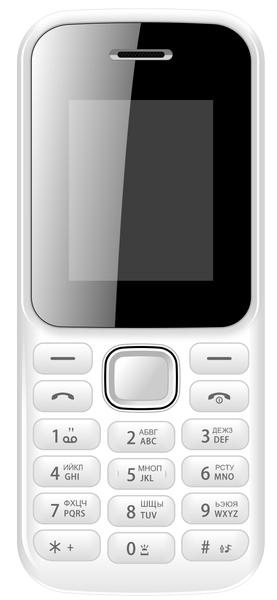 Мобильный телефон Bravis F180 Ring White