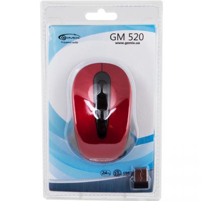 Мышка GEMIX GM520 red