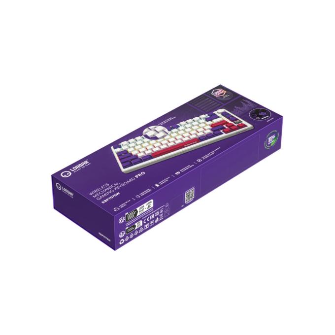 LORGAR LRG-KBP7075W-WH-US