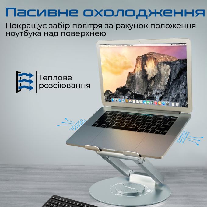 Promate deskmate-6.grey