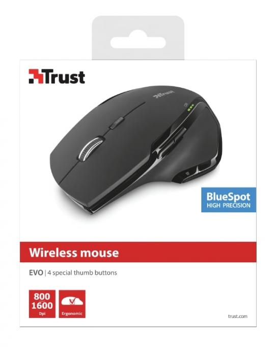 Мышка Trust Evo Wireless Optical Mouse 21241