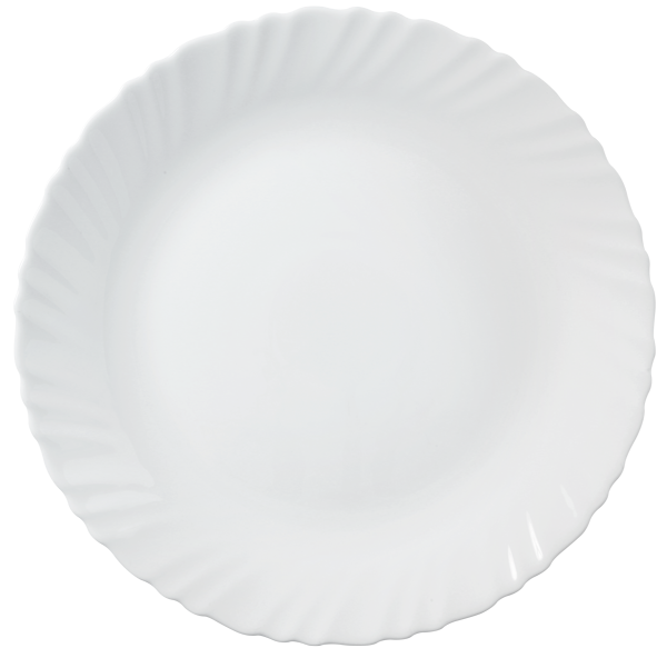 Тарелка LA OPALA CLASSIQUE WHITE десертна 19 см LO-11101