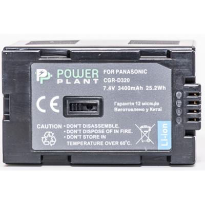 Аккумулятор к фото/видео PowerPlant Panasonic D320, D28S DV00DV1094