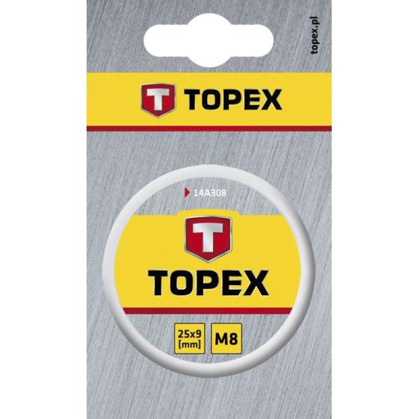 Плашка TOPEX M3, 25 x 9 мм 14A303