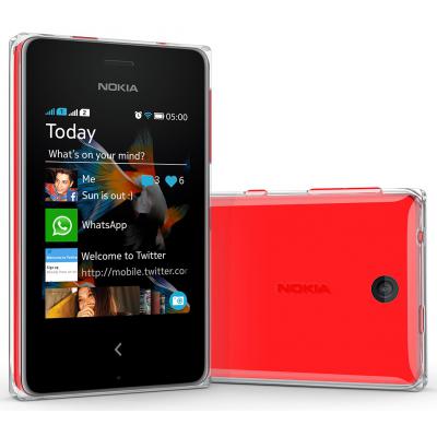 Мобильный телефон Nokia 500 DS (Asha) Bright Red A00016048