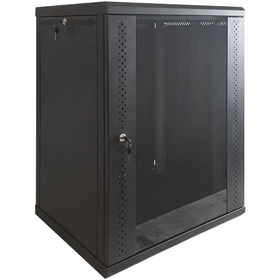 ESERVER EServer 15U 600х500х773 стекло, черная