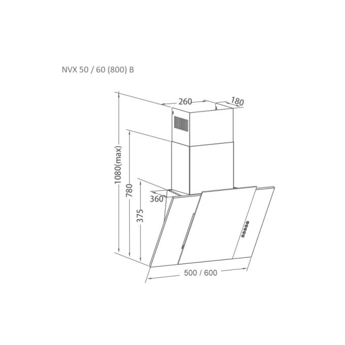 PYRAMIDA NVX 60 (800) B XBL