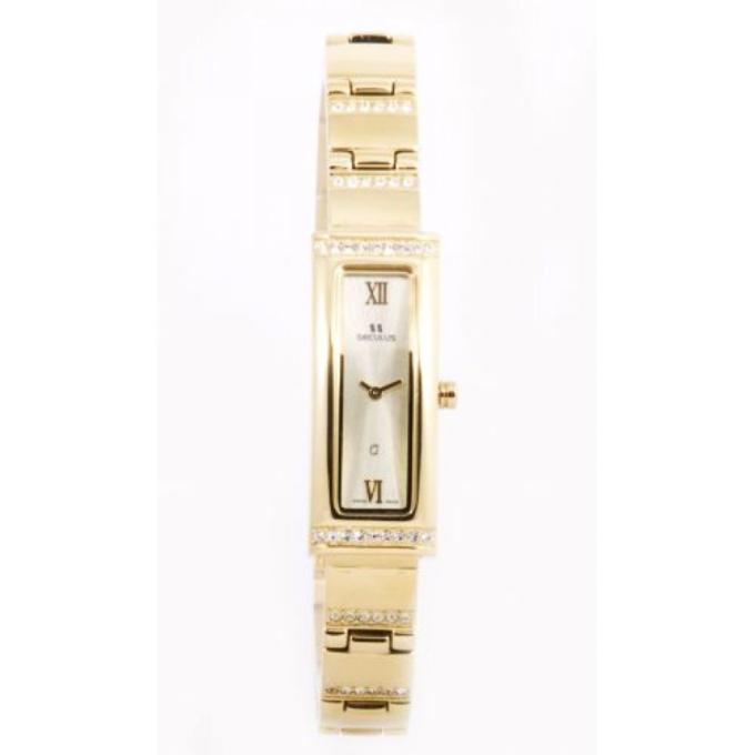 Seculus 1656.2.732 yellow, pvd w/stones, pvd w/stones