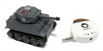 Мини танк с инфракрасным управлением, для Android и iOS, синий цвет Gembird PGA-TANK-001-B