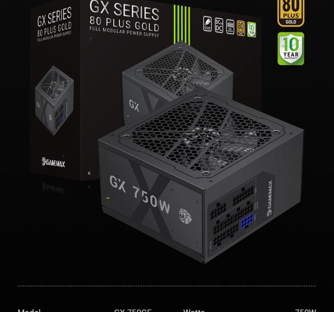 GAMEMAX GX 750GF