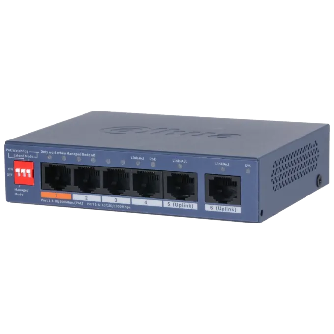 Dahua DH-CS4006-4ET2GT-60 PoE