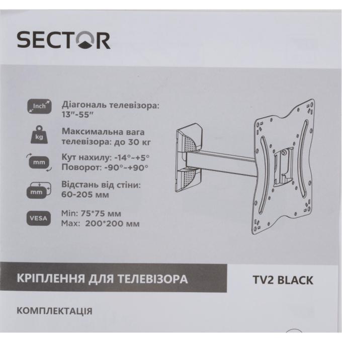 Sector TV2 Black