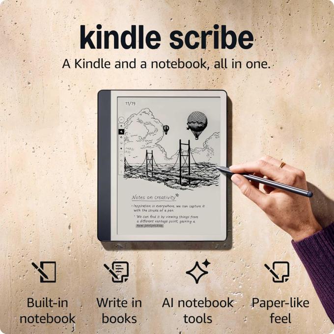 Amazon Kindle Scribe (1st Gen) (2024) 32GB Tungsten_JP