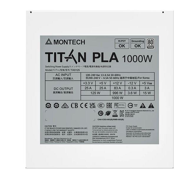 MONTECH TITAN PLA 1000